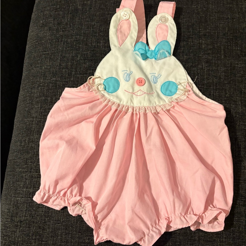 Vintage Bunny Romper